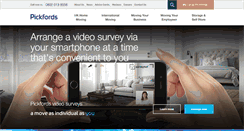 Desktop Screenshot of pickfords.co.uk