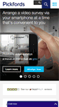Mobile Screenshot of pickfords.co.uk